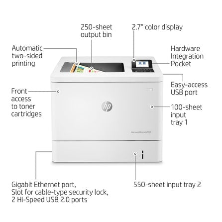 HP Color LaserJet Enterprise M554dn