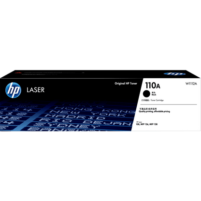 HP 110A Black Original Laser Toner Cartridge