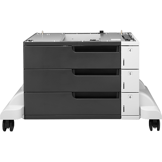 HP LaserJet 3x500 Sheet Feeder and Stand