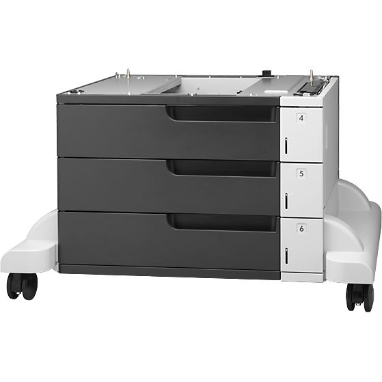 HP LaserJet 3x500 Sheet Feeder and Stand