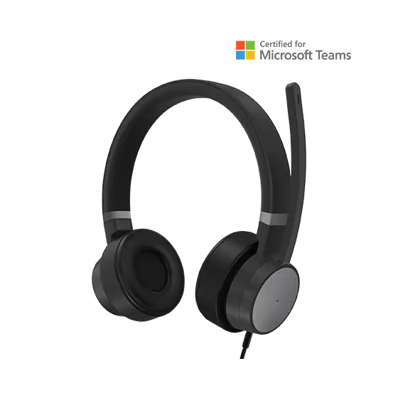 Lenovo Go Wired ANC Headset (Thunder Black)