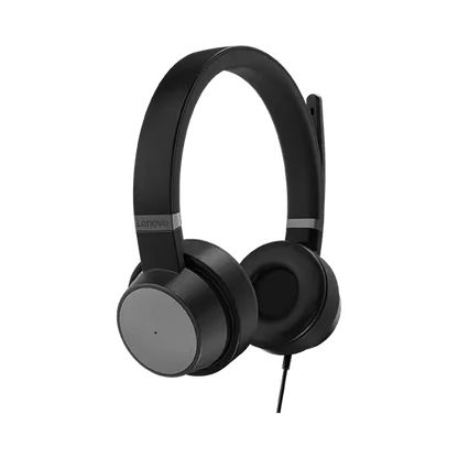 Lenovo Go Wired ANC Headset (Thunder Black)