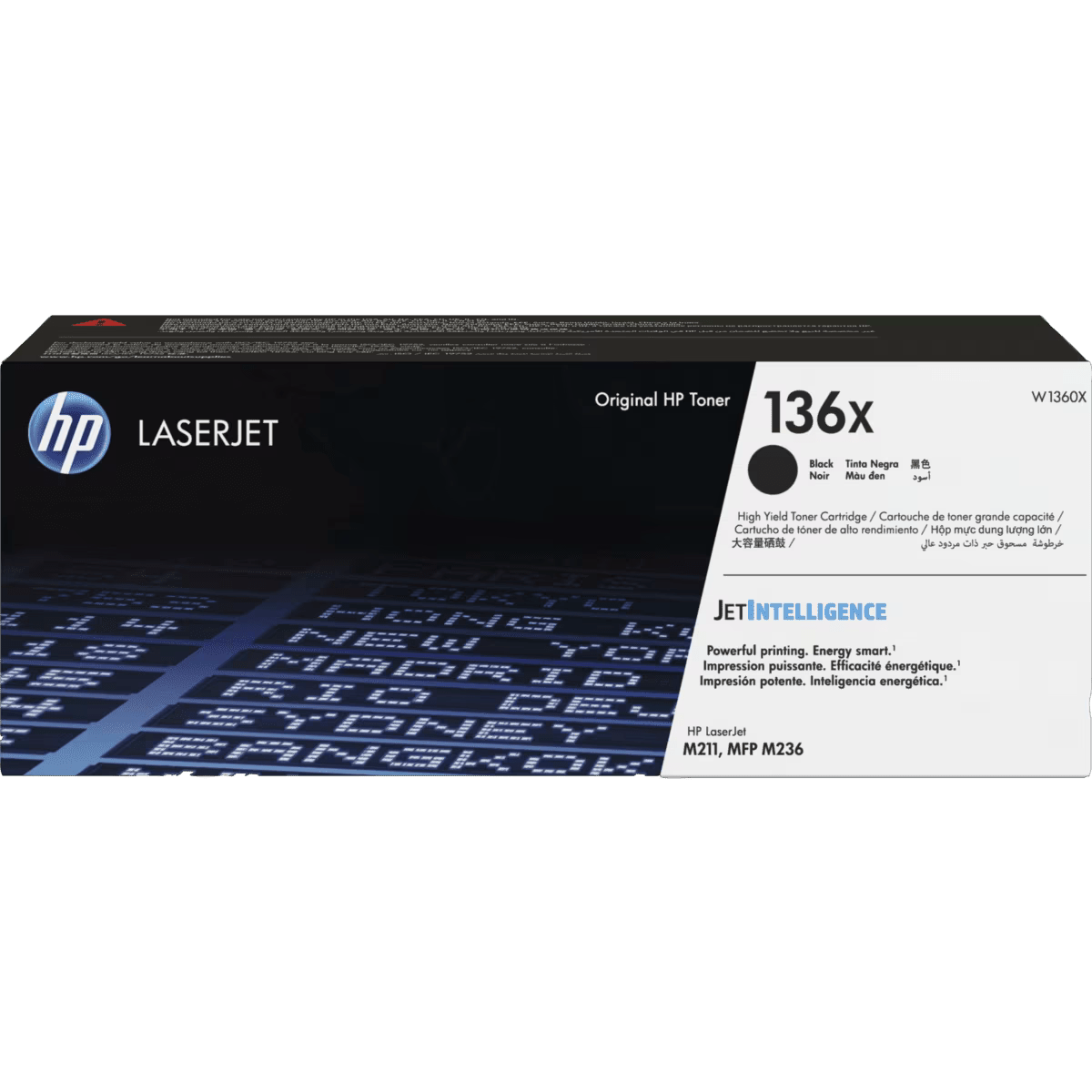 HP 136X High Yield Black Original LaserJet Toner Cartridge