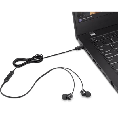 Lenovo USB-C Wired In-Ear Headphones