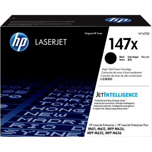 HP 147X High Yield Black Original LaserJet Toner Cartridge