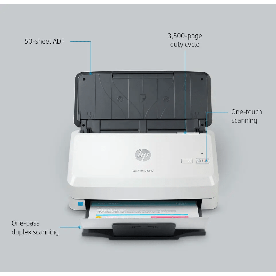 HP ScanJet Pro 2000 s2 Sheet-feed Scanner