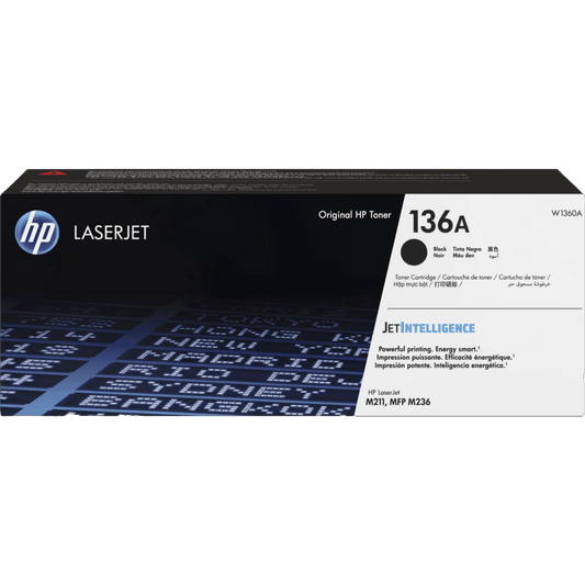 HP 136A Black Original LaserJet Toner Cartridge